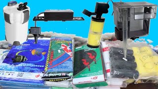All Types of Aquarium Filter Sponge at Sudhir Fish Aquarius Shop New Delhi || filter Accessories