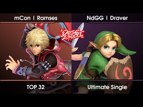 DOSE2SUCRE - 2023.01 TOP 32 - Ramses (Shulk) Vs. Draver (Young Link) SSBU Ultimate Tournament