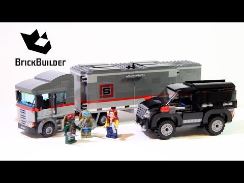 Vidéo LEGO Tortues Ninja 79116 : L'évasion en camion