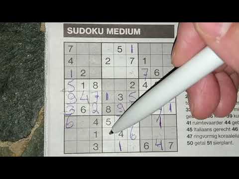 It makes no sense, this easy Medium Sudoku. (#434) 02-11-2020