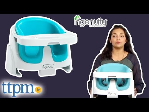 Bright Starts Baby Base 2in1 Ingenuity Grey Cтульчик для кормления Бустер
