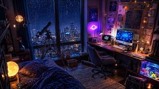 90's Cozy Rain Lofi Chill 🌧️ Relaxing Lofi Hip Hop Beats for Late Night Focus