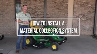How to: Install a Bagger on a John Deere Mower