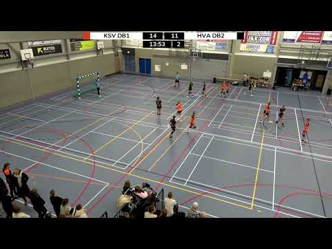 KSV DB1 - HV Aalsmeer DB2    2de helft
