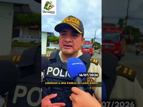 Asesinan a una pareja en Lago Agrio