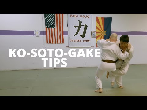 Ko-Soto-Gake Tips | Riki Judo Dojo — judo technique demonstration