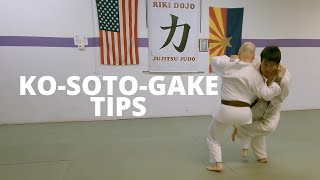 Ko-Soto-Gake Tips | Riki Judo Dojo