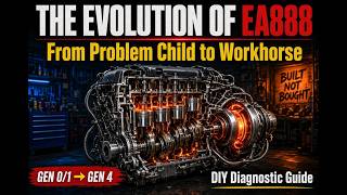 EA888 Generations Explained: Gen 0 to Gen 4 (VW/Audi 2.0T Guide)