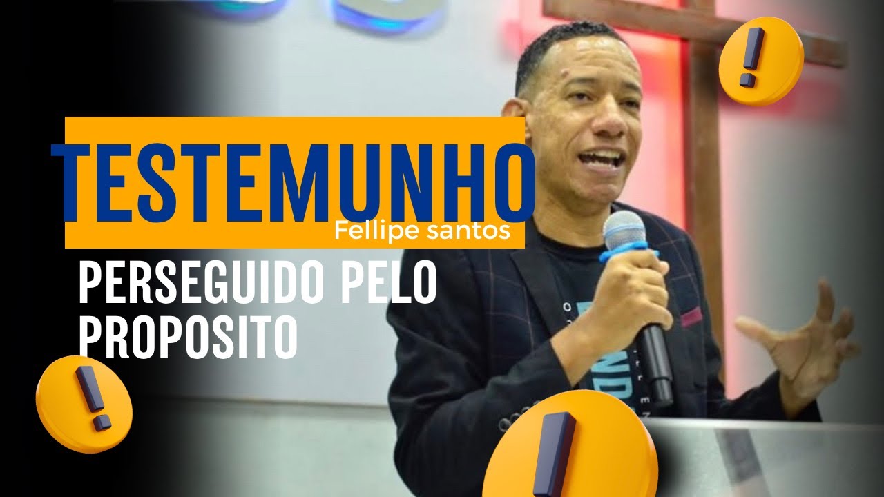 Fellipe Santos - Perseguido pelo propósito ( TESTEMUNHO )  - Culto Celebrai em Caxias