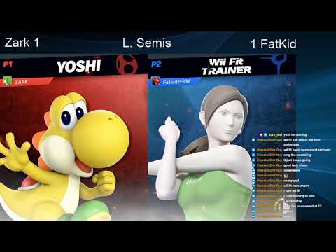 CWA Wifi Weekly 46 - Zark (Yoshi) vs Fatkid (Wii Fit Trainer) Losers Semifinals