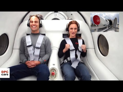 Virgin Hyperloop First Passenger Testing