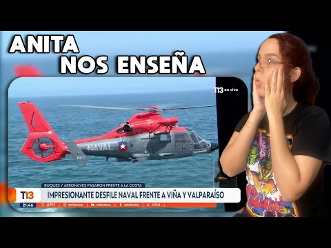 Anita nos muestra: desfile naval frente a Viña y Valparaíso