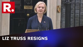 Liz Truss Resigns As UK Prime Minister 45 Days After Taking Oath | Britain PM's Resignation Speech