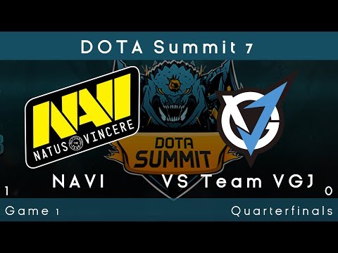 Navi vs Team VGJ  DOTA Summit 7 Dota 2 Game 1 Highlights