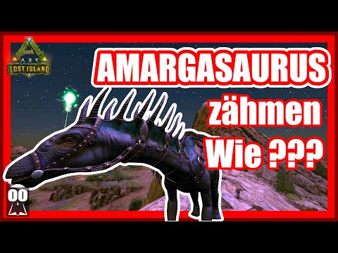 Amargasaurus zähmen - ARK Lost Island