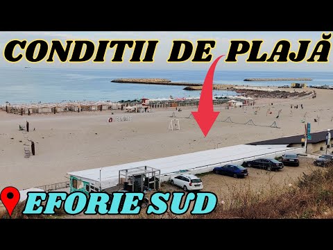 Plaja din #Eforie Sud 🏖️@DescoperiCuMine
