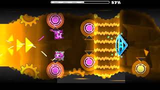 Weekly Demon #13 (Easy Demon) Fire level by Dudex - Geometry Dash