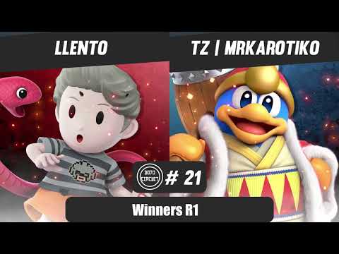 DOJO CIRCUIT #21 SSBU TZ MRKAROTIKO VS LLENITO WINNERS R1