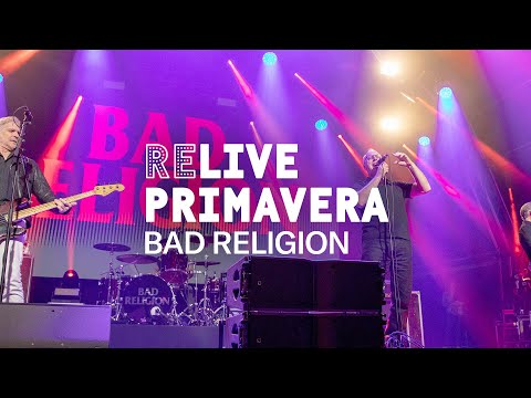 Bad Religion performing at Primavera Sound Barcelona in 2023