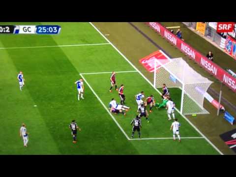 FC Basel vs Grasshopper Club Zürich 3-2 - Own Goal Suchy - Raiffeisen Super League - 8/11/15