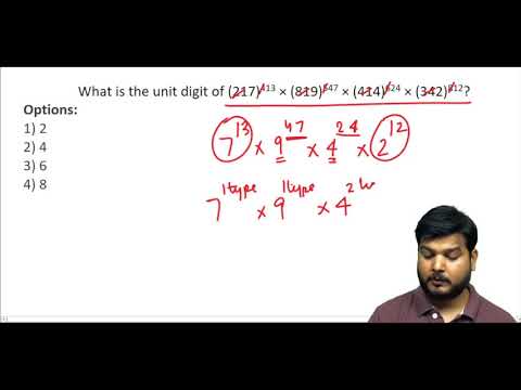 What is the unit digit of (217)413× (819)547 × (414)624 × (342)812? (#SSCCGL Maths Questions)