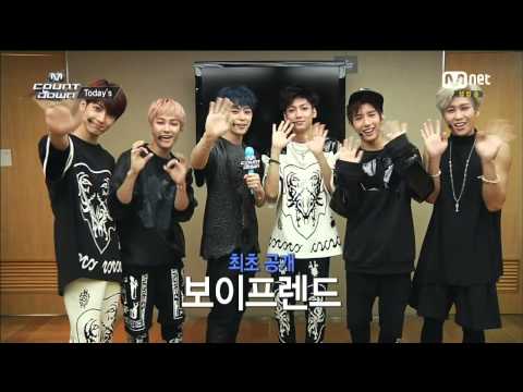 140605 엠카운트다운 보이프렌드 컴백 인터뷰 BOYFRIEND Interview @ M Countdown