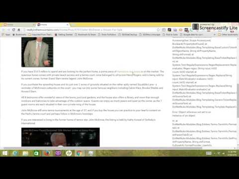 John McEnroe's House For Sale