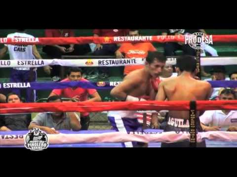 Pelea Jose Aguilar vs Luis Rios II - Pinolero Boxing