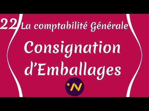 consignation d'emballages : cours comptabilité générale