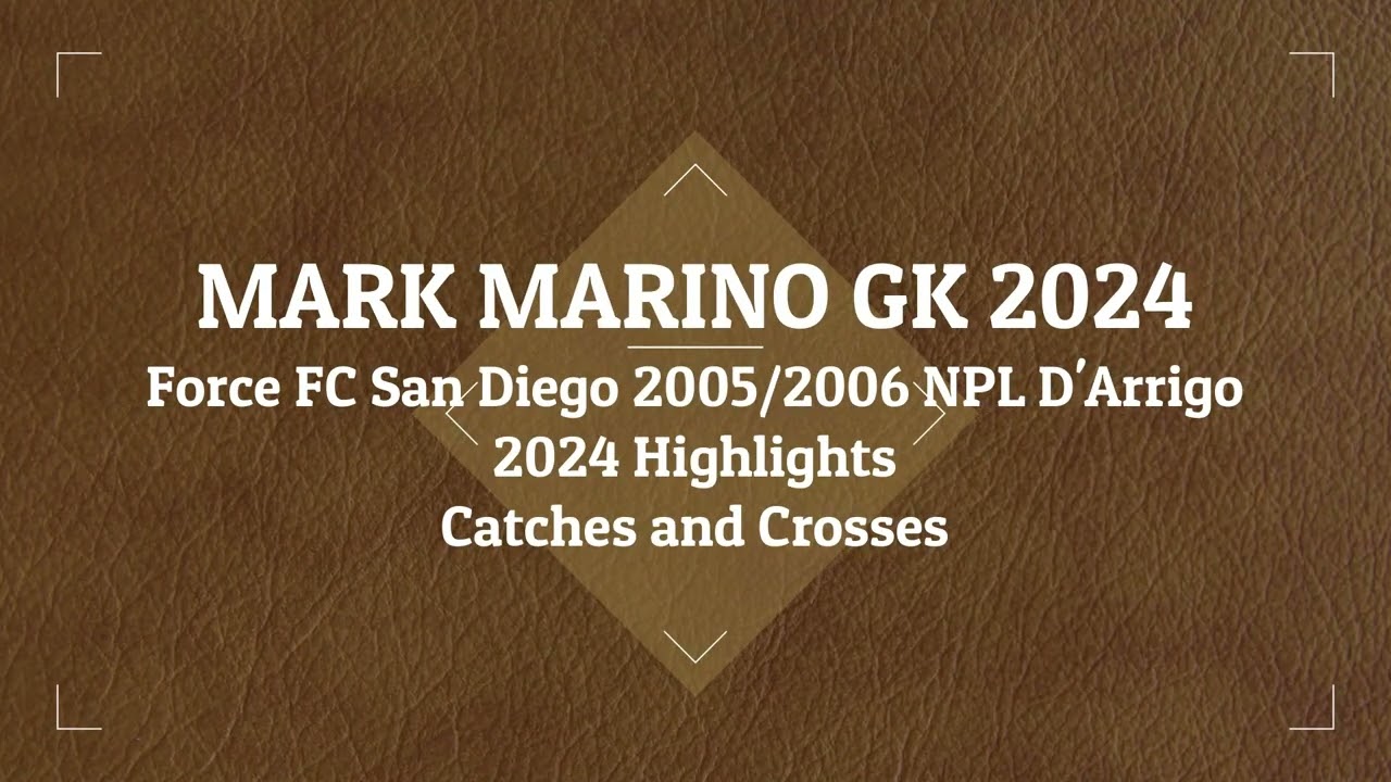 Mark Marino GK 2024: January - July 2024 Highlights