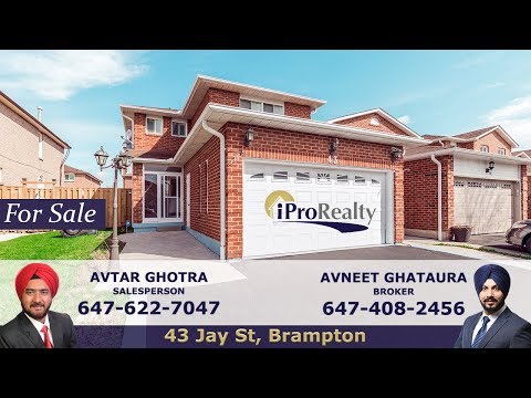 43 Jay St, Brampton - HD VIRTUAL TOURS