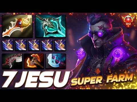 7jesu Anti-Mage Super Farm - Dota 2 Pro Gameplay [Watch & Learn]