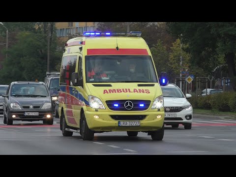 Polish Ambulances with code 3 Wroclaw - Alarmowo Karetka Pogotowia Ratunkowego Wrocławiu