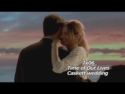 Castle 7x06  End Scene Wedding Castle  Beckett "Time of Our Lives" HQ/cc Caskett  Wedding Dance Vows