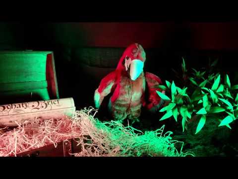 Animatronic Papagei, Piraten in Batavia, Europa-Park - not official