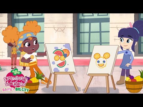 Strawberry Shortcake 🍓 Orange and Blueberry's Smoothie! 🍓 Berry in the Big City 🍓 Cartoons for Kids - Kids TV Series, Kingdom Kids Zone - Strawberry Shortcake - WildBrain