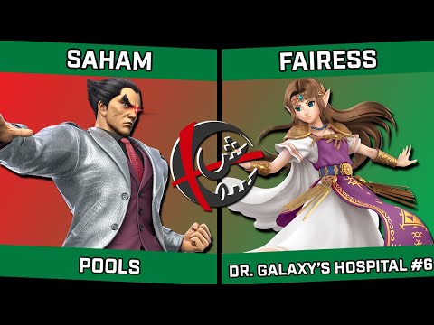 Saham (Kazuya) vs Fairess (Zelda) - Doctor Galaxy's Hospital #6