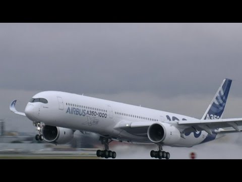 The Airbus A350-1000 has its maiden flight | CNBC International