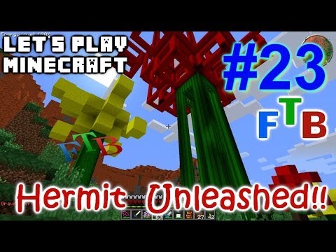 Minecraft FTB Hermitcraft Unleashed Ep. 23 - The Power Flower !!!
