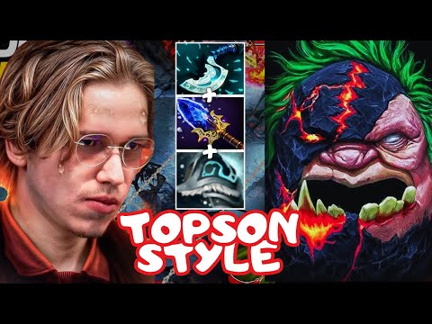 Topson Style Pudge Mid Gameplay 7.39d