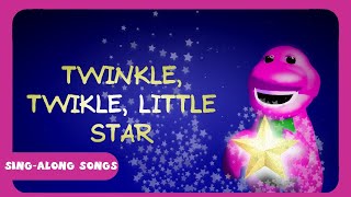 Barney in ROBLOXIA - Twinkle Twinkle Little Star - Sing-Along Songs!