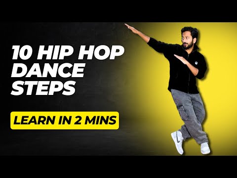 10 Hip Hop Dance Step Tutorial | Learn In 2 Mins | Dance Tutorial