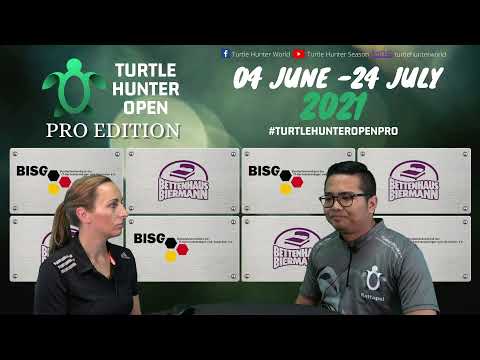 TURTLE HUNTER OPEN PRO - Match 19 - Kristina Jäger VS Rattapol Sassmann 20 GW