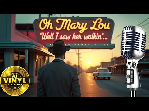 AI Doo-Wop Revival 🎙️ Oh Mary Lou | Fresh Modern Rock & Roll & Oldies Vibes