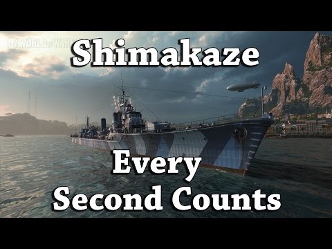WoWS: Shimakaze - Every Second Counts