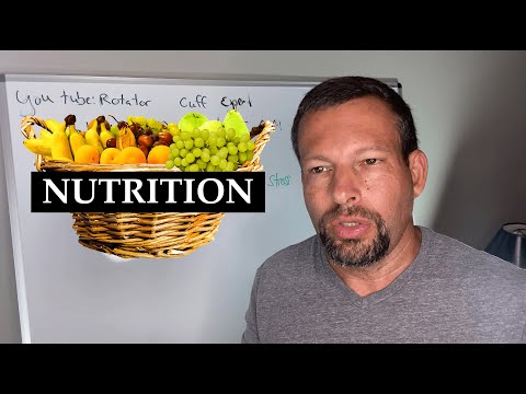 3 important factors to faster and easier recovery after rotator cuff repair. Nutrition- Part I