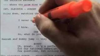 Download the video "How to Make a Script Production Board : Color Code a Scene for the Production Board"