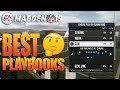 Top 5 BEST Playbooks In Madden 19 To Win More Games!