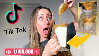 i tested viral tiktok food hacks PT.1