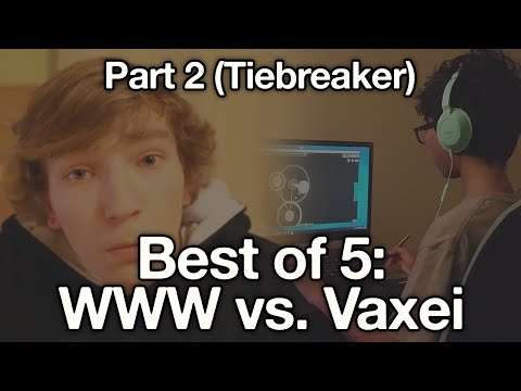 Stream Highlight: WubWoofWolf vs. Vaxei | Best of 5 (Part 2: Tiebreaker)